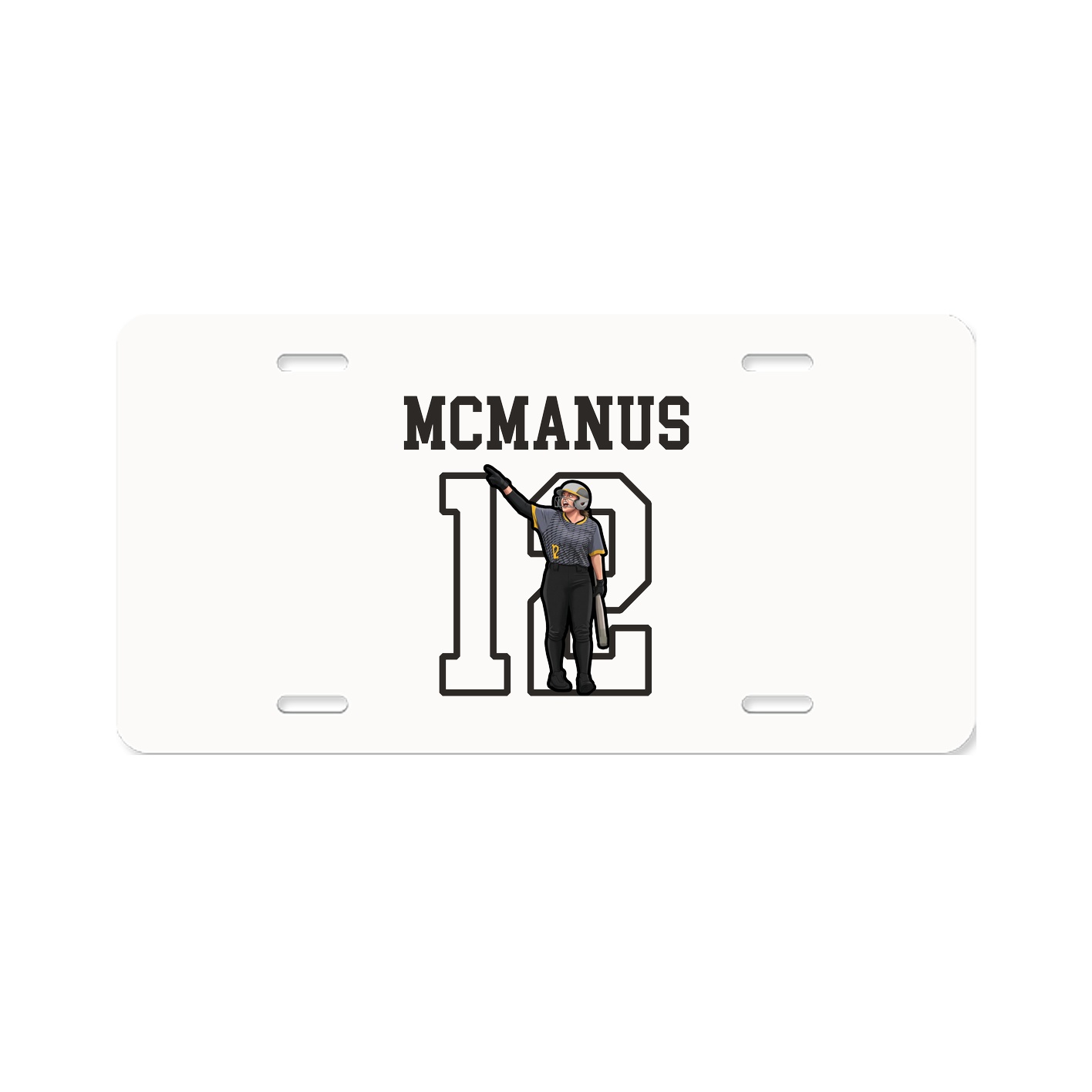 License Plate — Shirsey in Classic