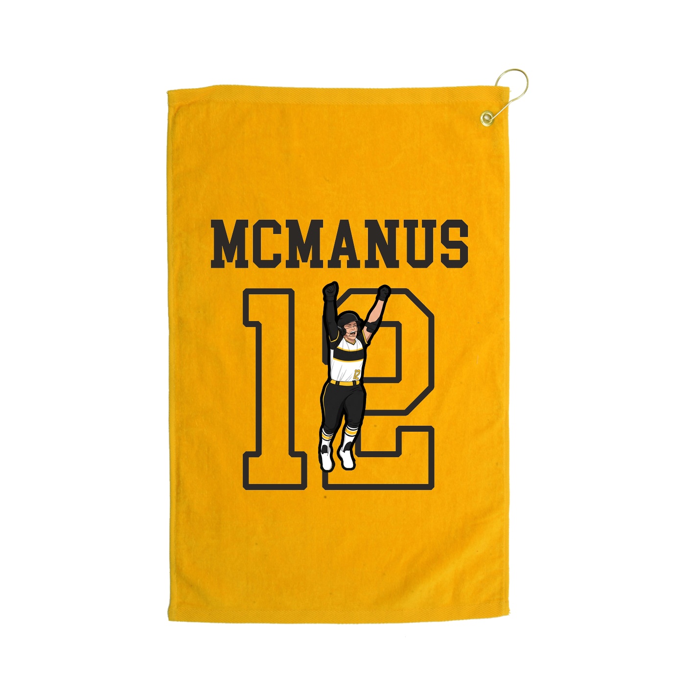 Golf Towel — Shirsey in Gold