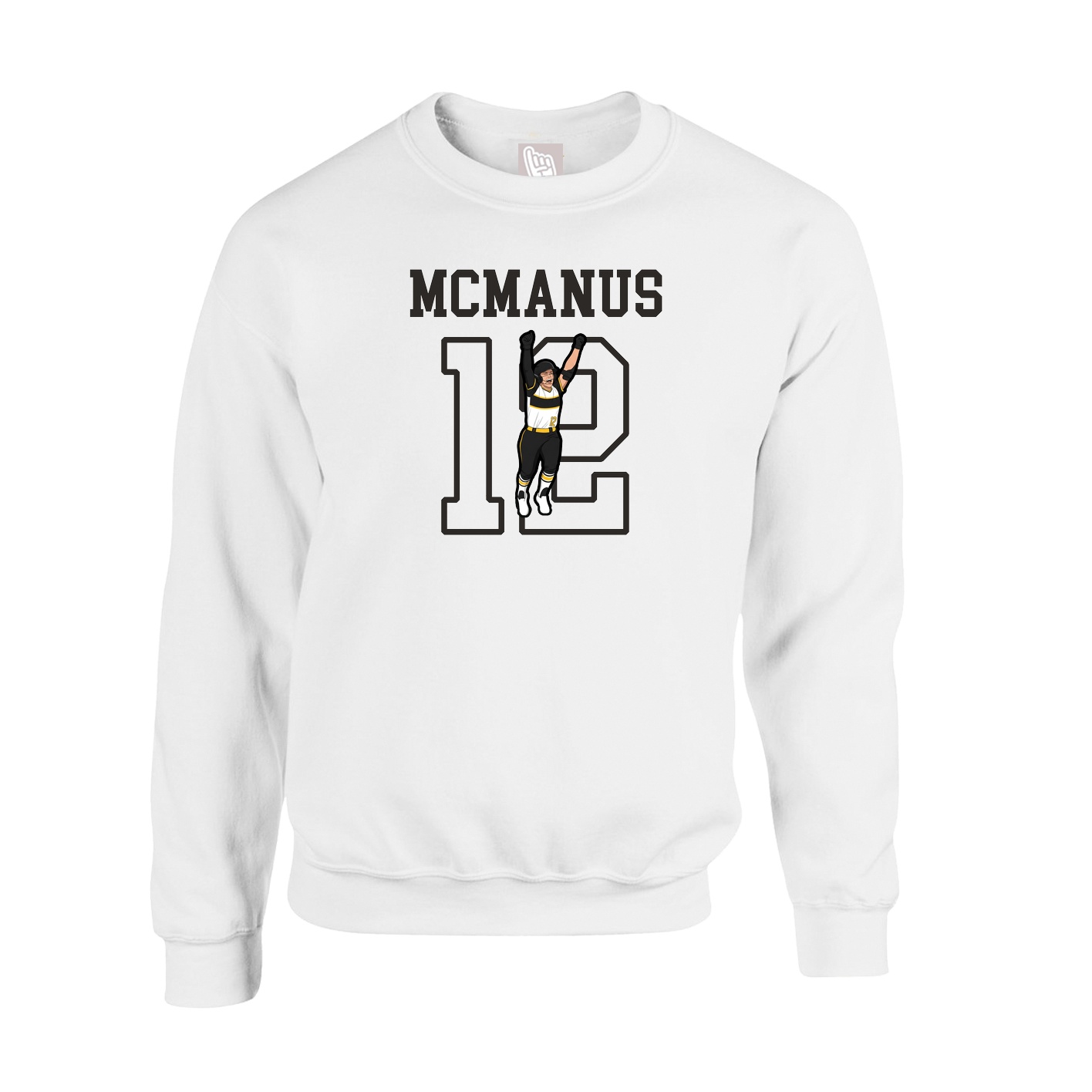 Fleece Crew — Shirsey in White