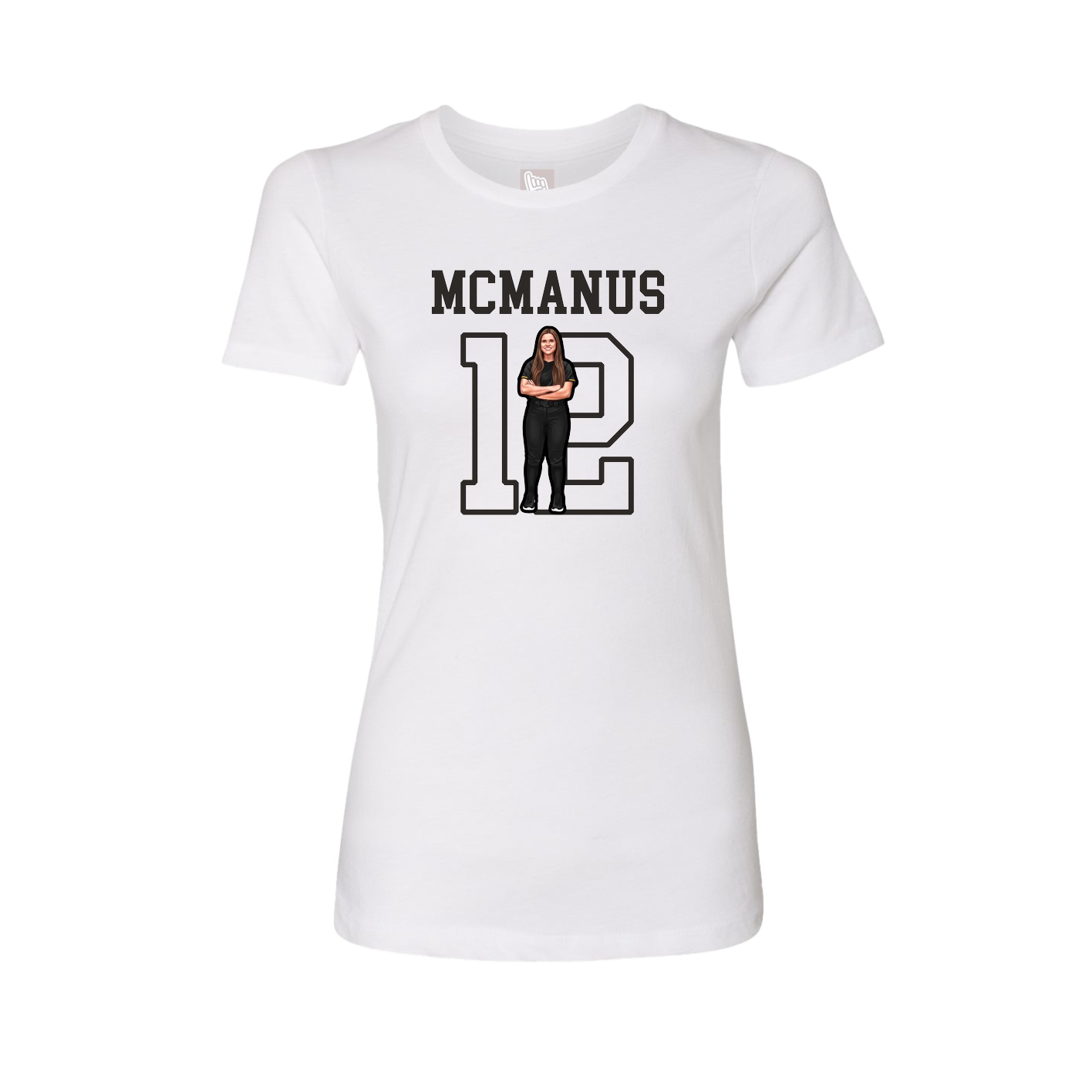 Fitted Women's Tee — Shirsey in White