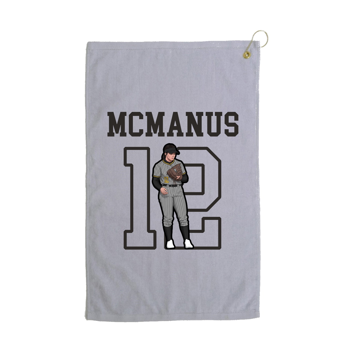 Golf Towel — Shirsey in Grey