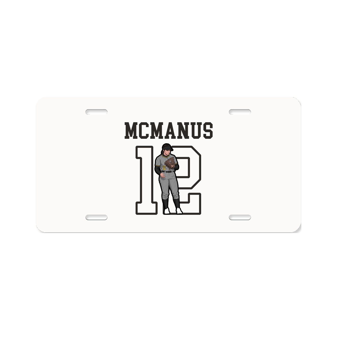 License Plate — Shirsey in Classic