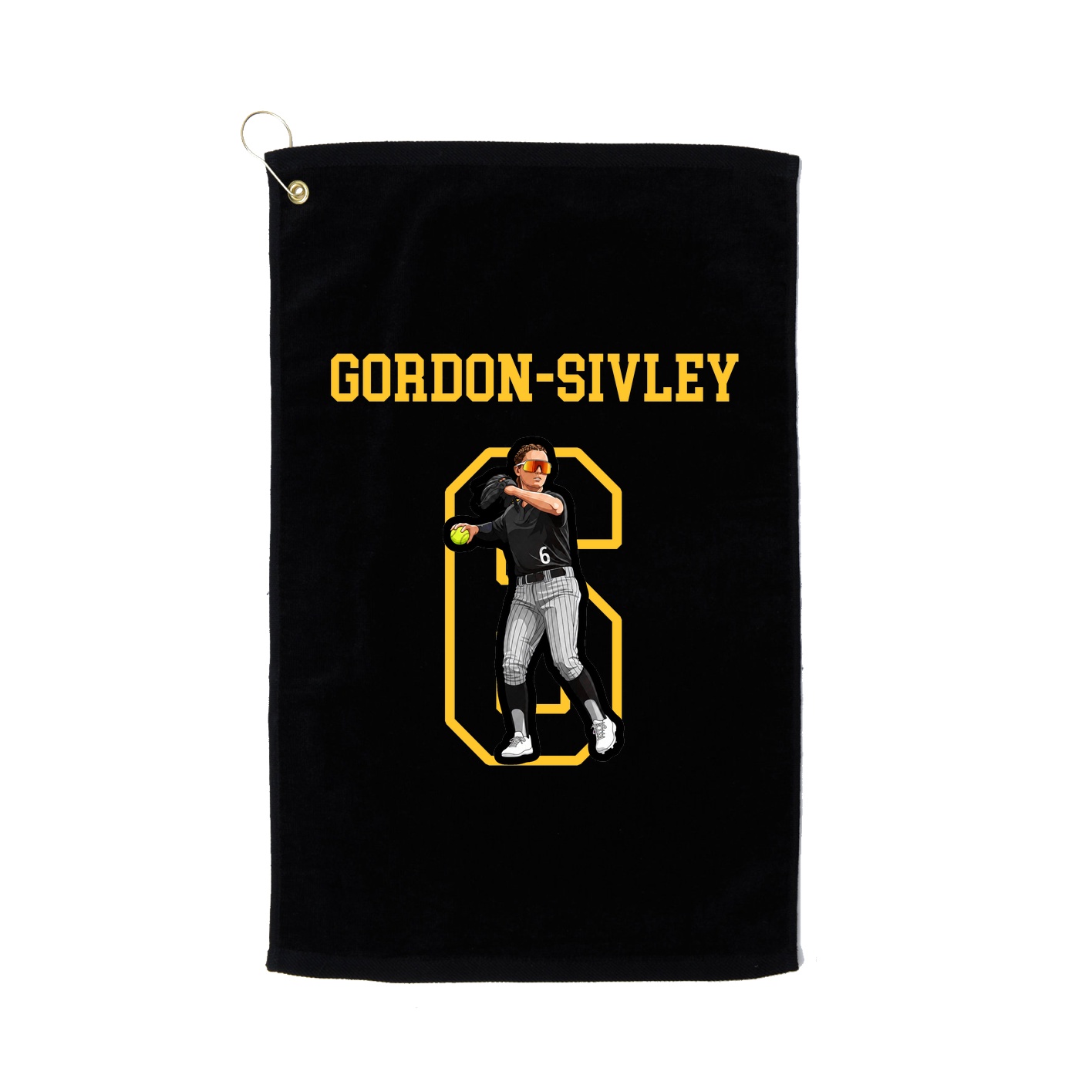 Golf Towel — Shirsey in Black