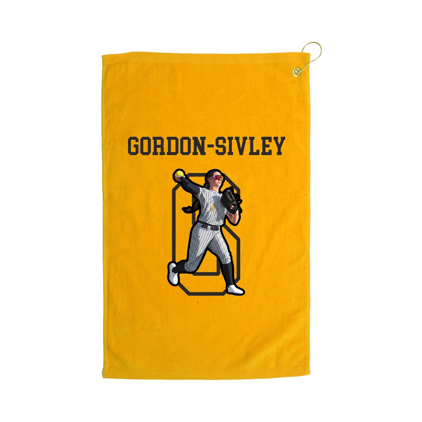 Golf Towel — Shirsey in Gold