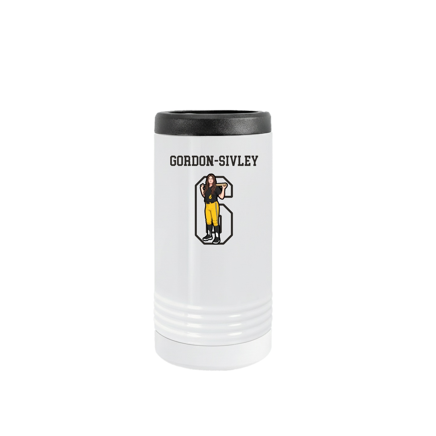 Slim Beverage Holder — Shirsey in White