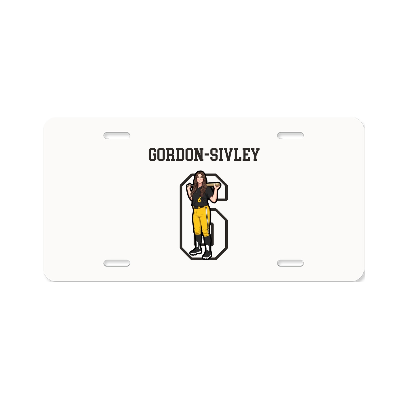 License Plate — Shirsey in Classic