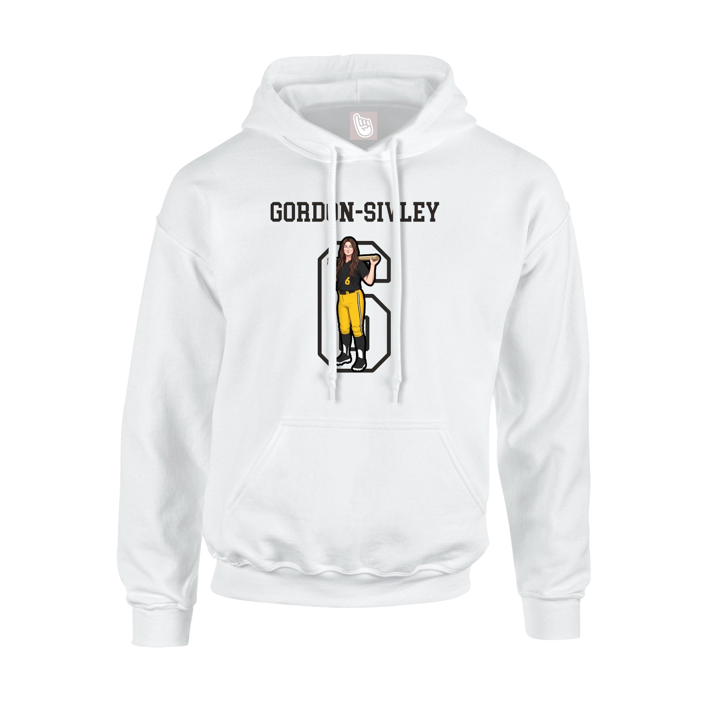 Youth Hoodie — Shirsey in White