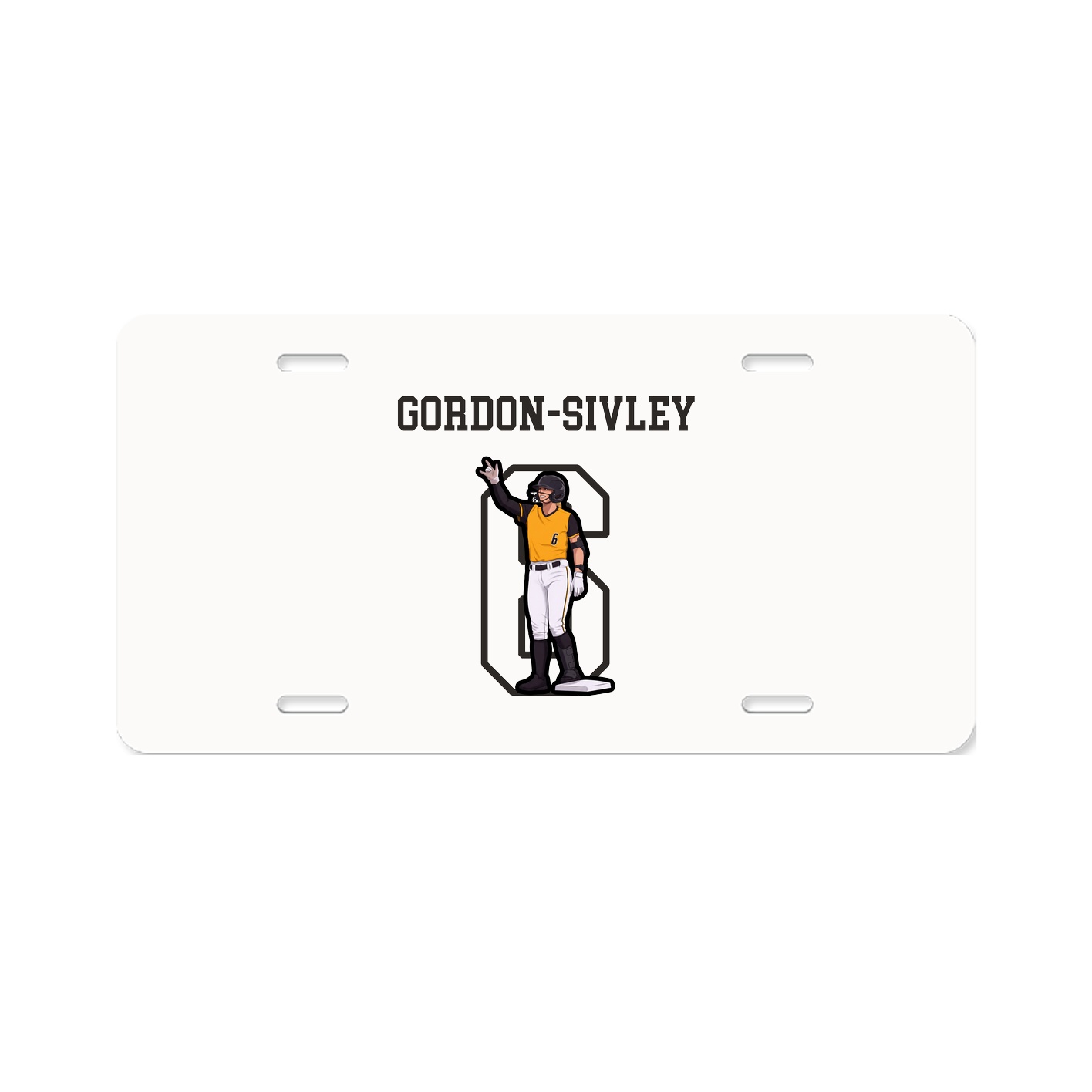 License Plate — Shirsey in Classic