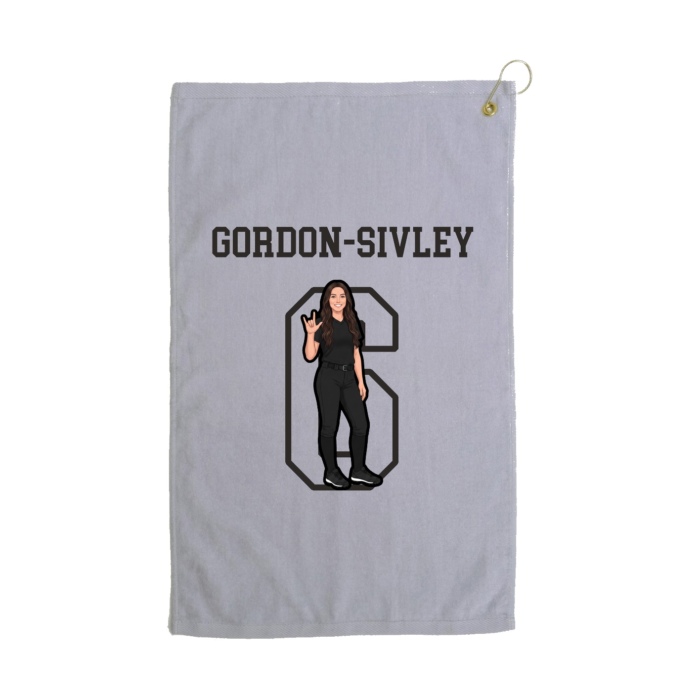Golf Towel — Shirsey in Grey