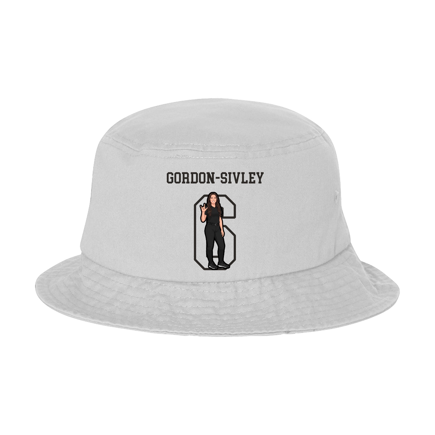 Bucket Cap — Shirsey in White