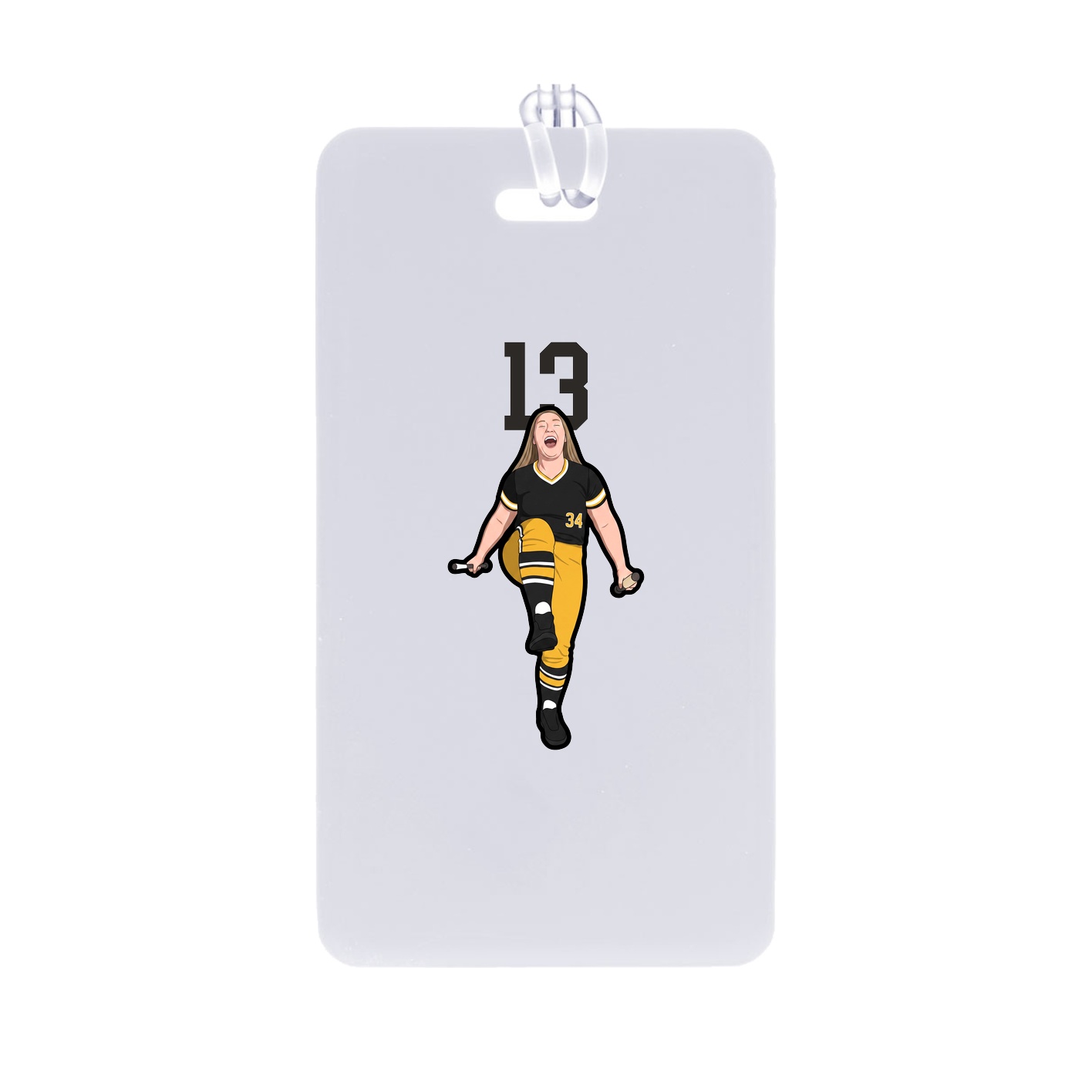 Bag Tag — Number Top in Classic