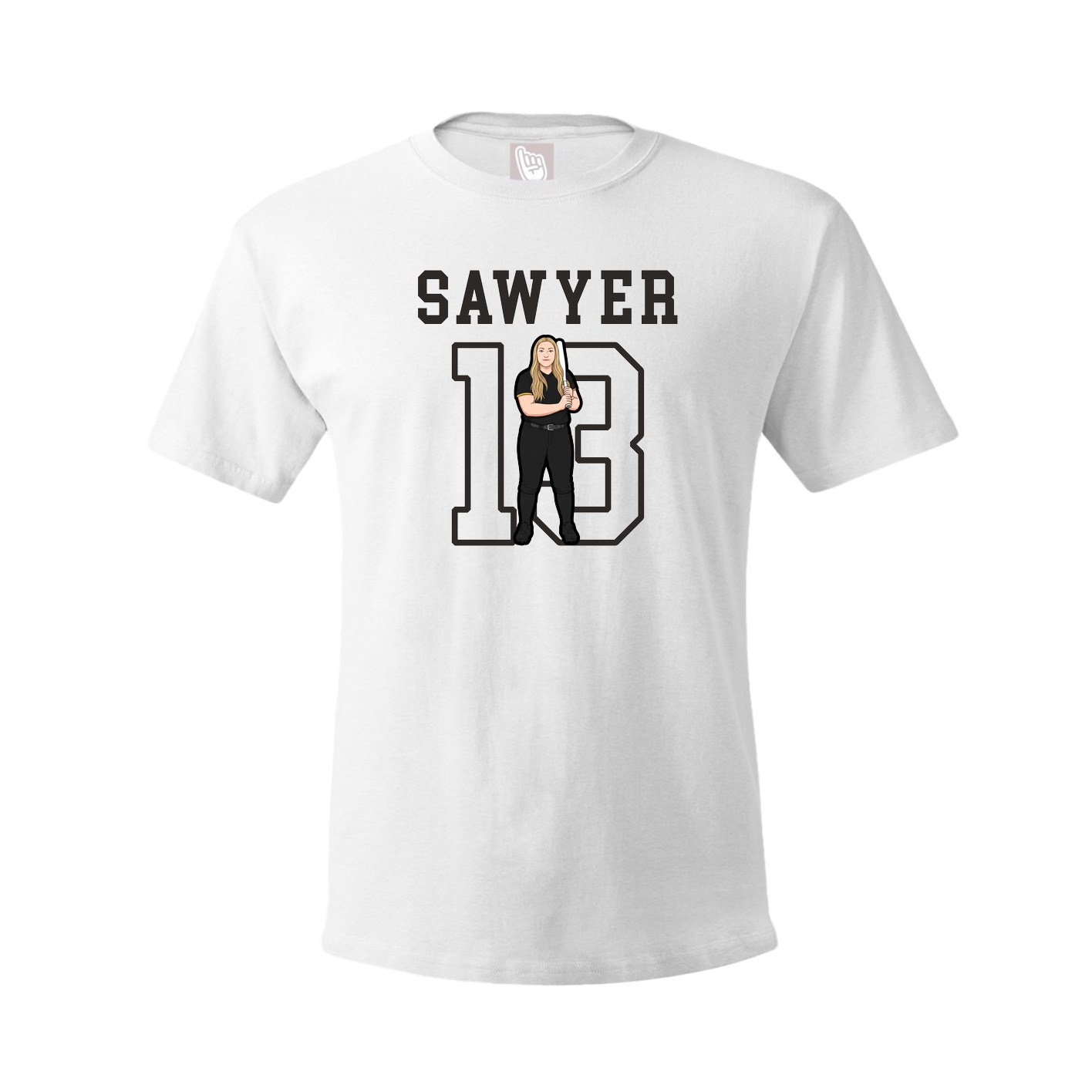 Youth Tee — Shirsey in White