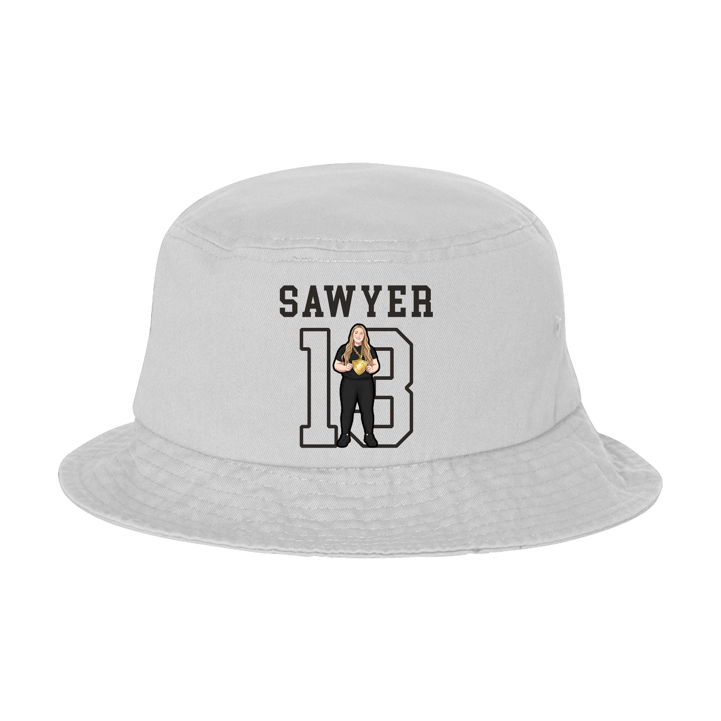 Bucket Cap — Shirsey in White