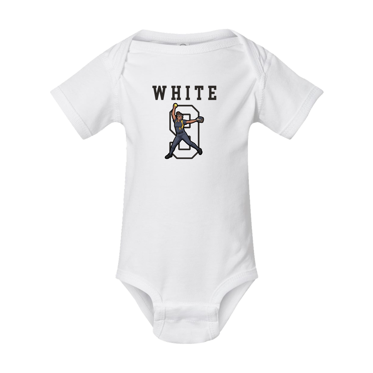 Baby Onesie — Shirsey in White