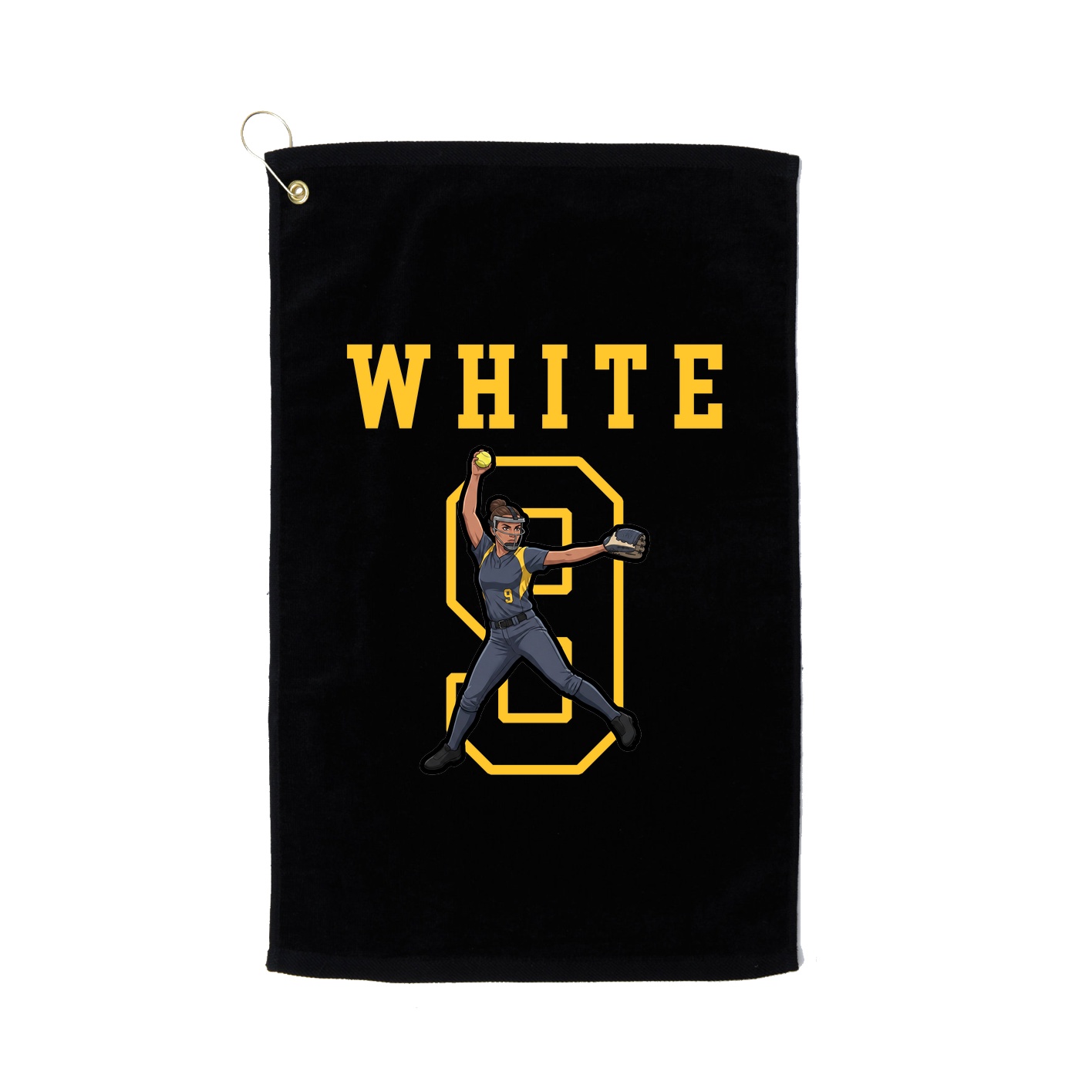 Golf Towel — Shirsey in Black