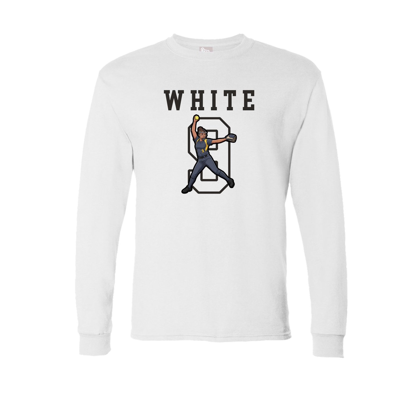 Long Sleeve Tee — Shirsey in White
