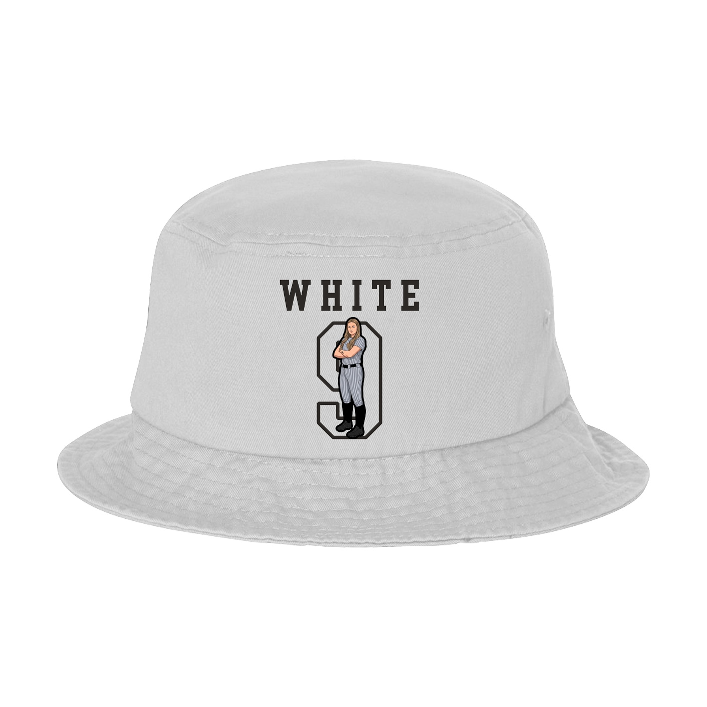 Bucket Cap — Shirsey in White