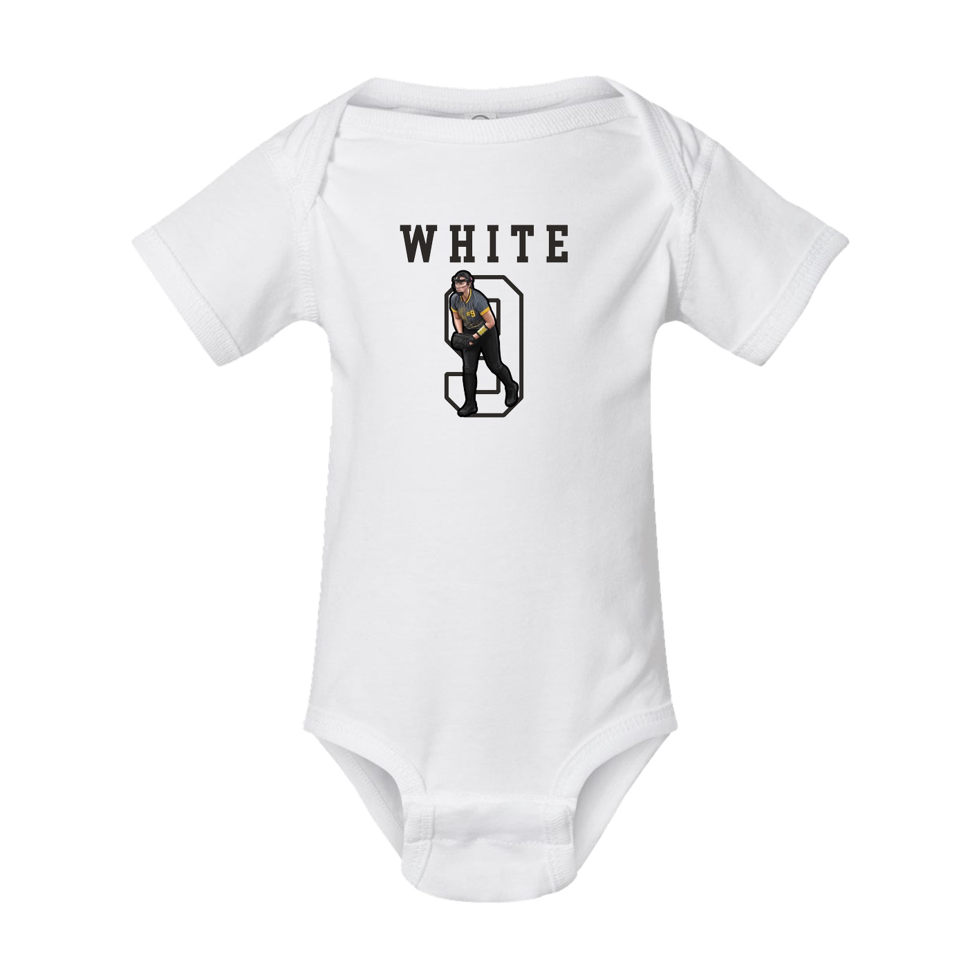 Baby Onesie — Shirsey in White
