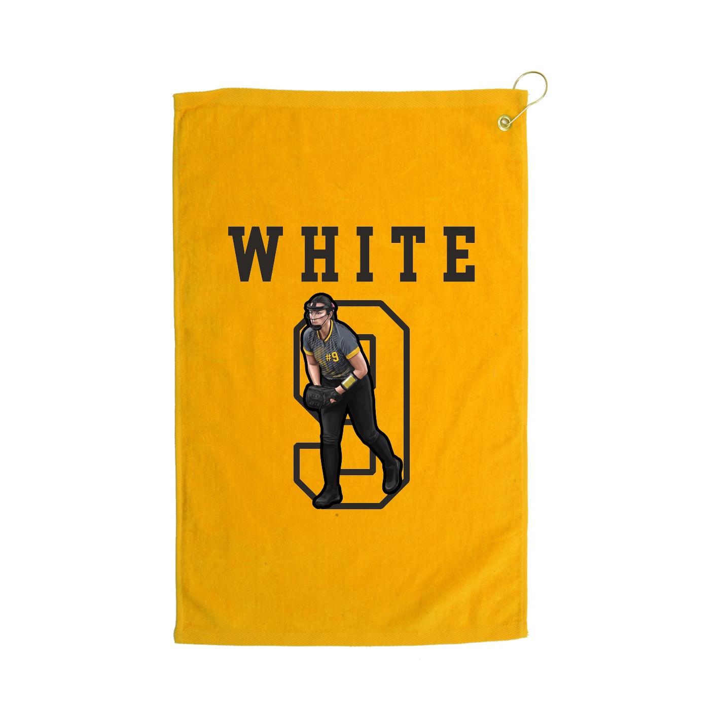 Golf Towel — Shirsey in Gold