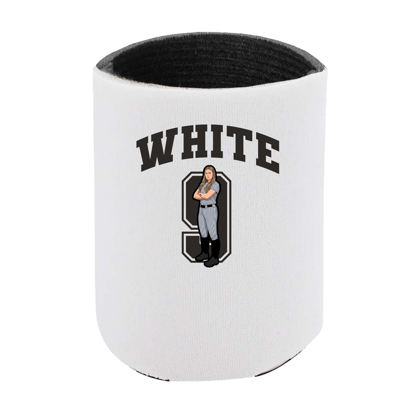 Can Holder — Number in White