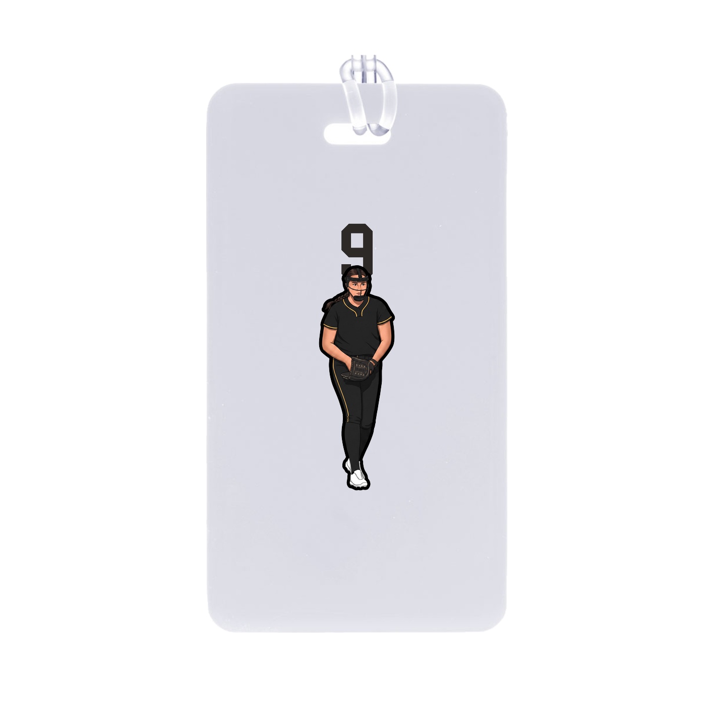 Bag Tag — Number Top in Classic
