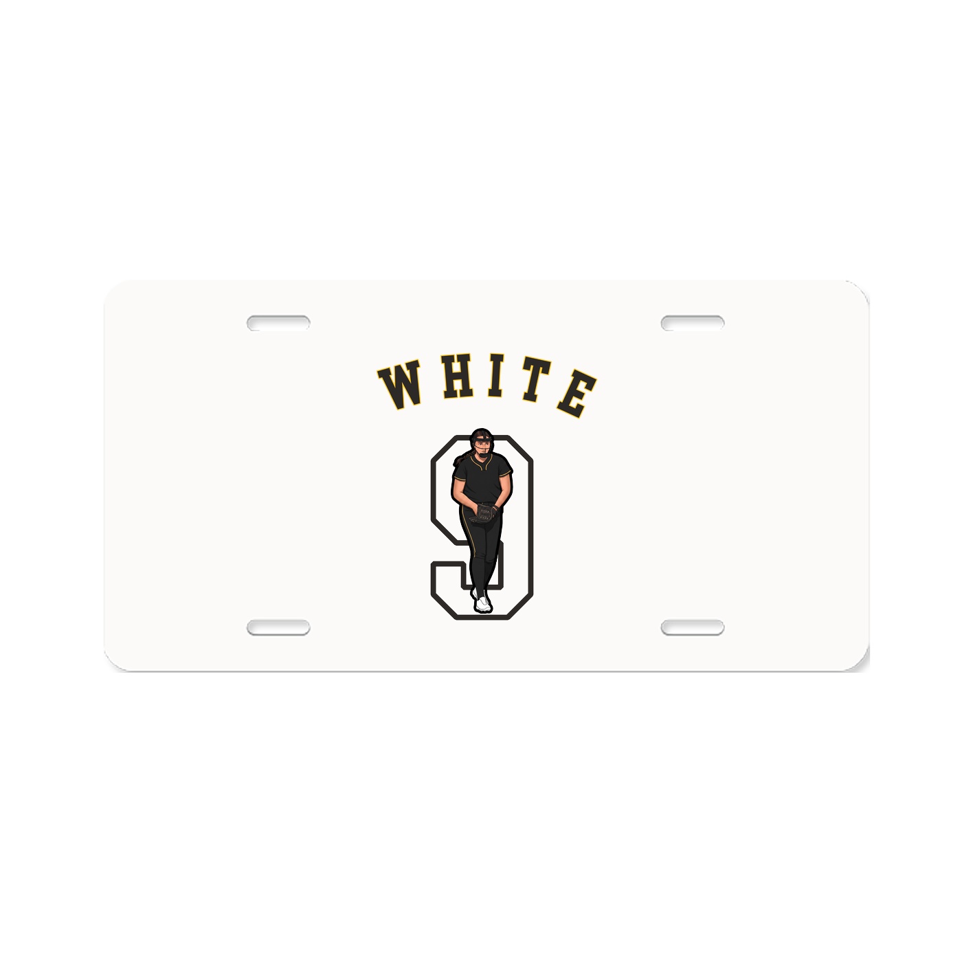 License Plate — Shirsey Arch in Classic