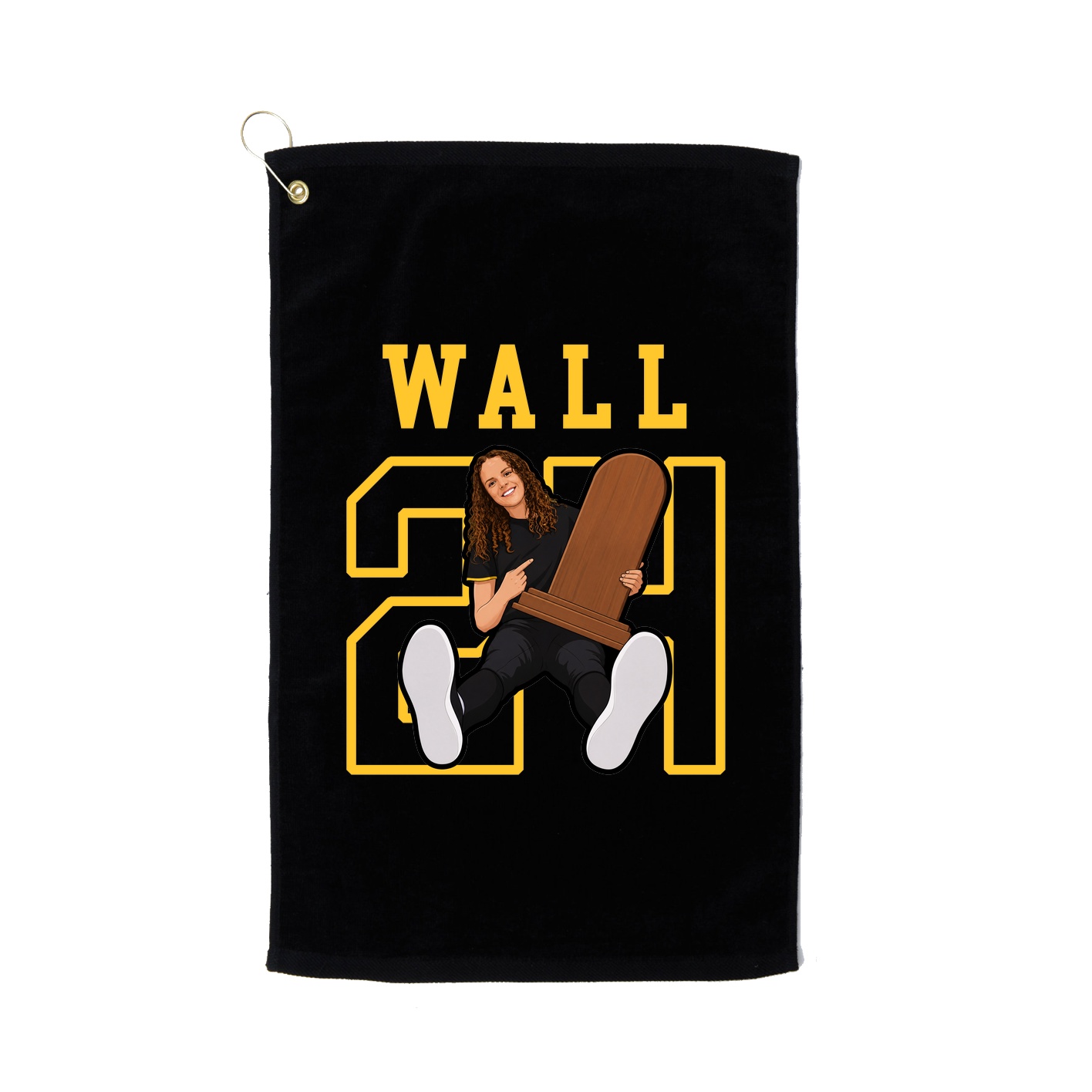 Golf Towel — Shirsey in Black