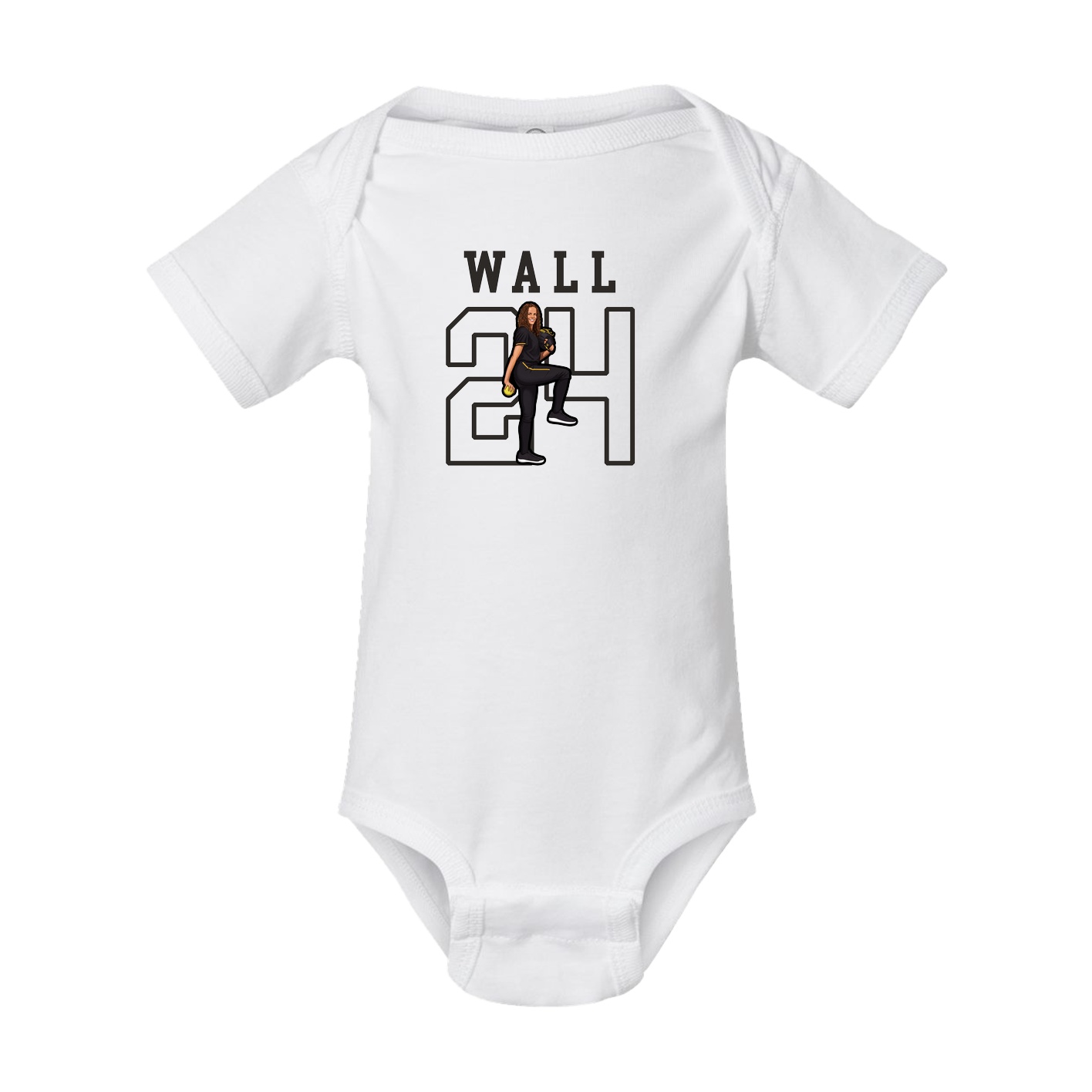 Baby Onesie — Shirsey in White