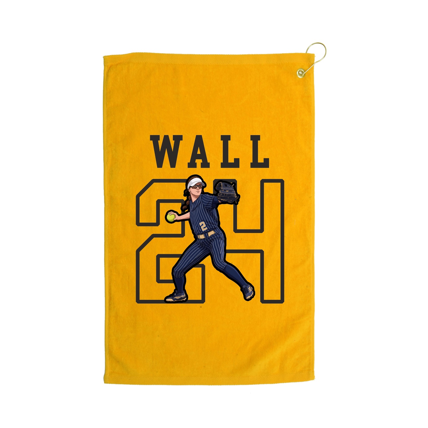 Golf Towel — Shirsey in Gold