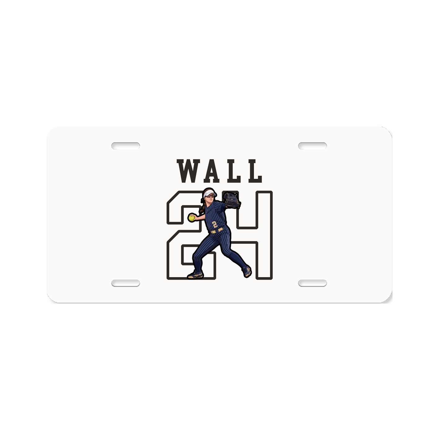 License Plate — Shirsey in Classic