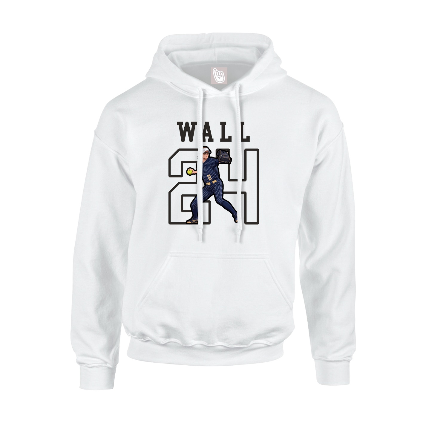 Youth Hoodie — Shirsey in White