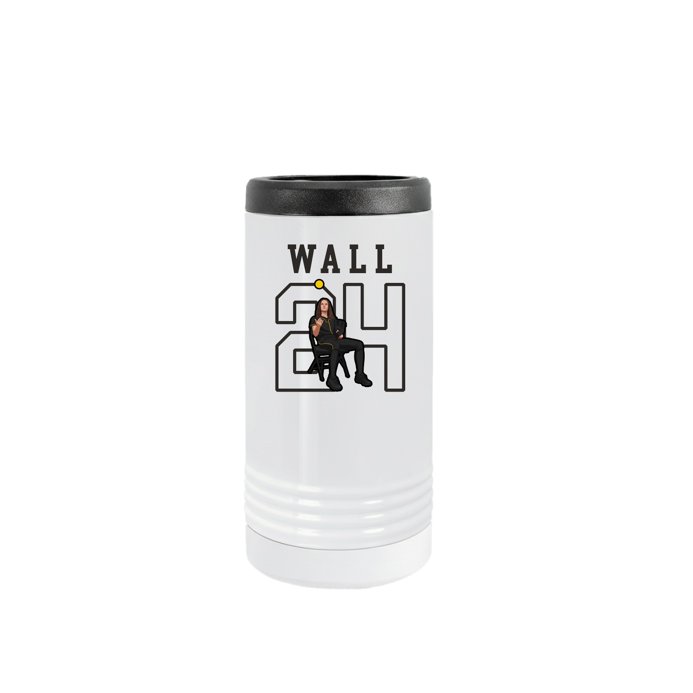 Slim Beverage Holder — Shirsey in White