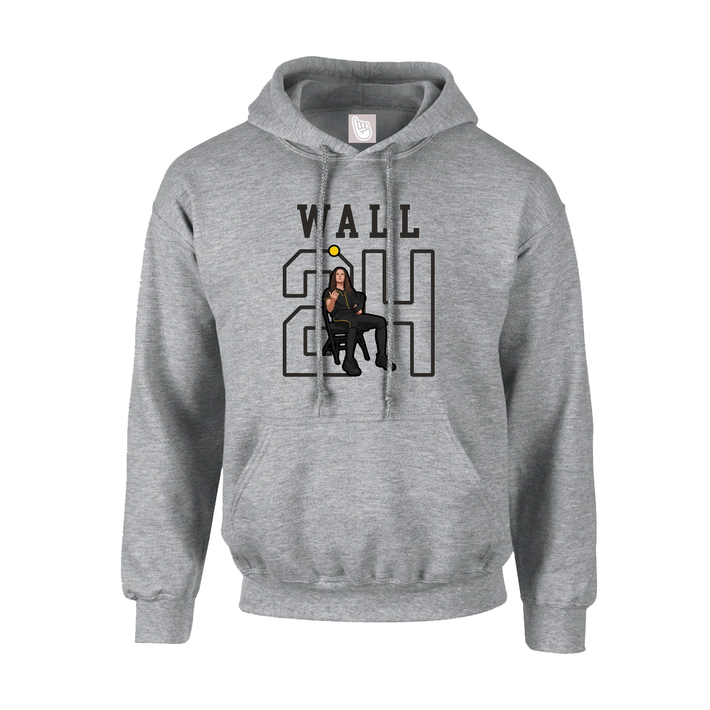 Hoodie — Shirsey in Grey