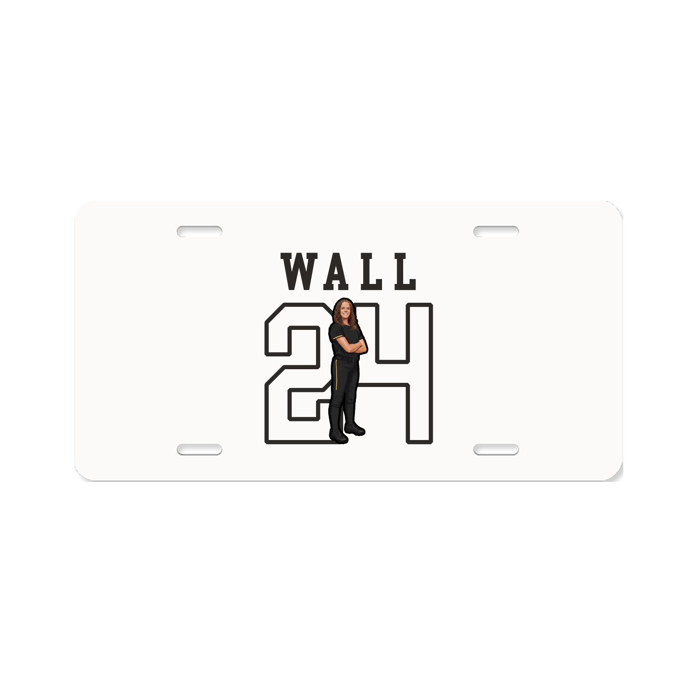 License Plate — Shirsey in Classic