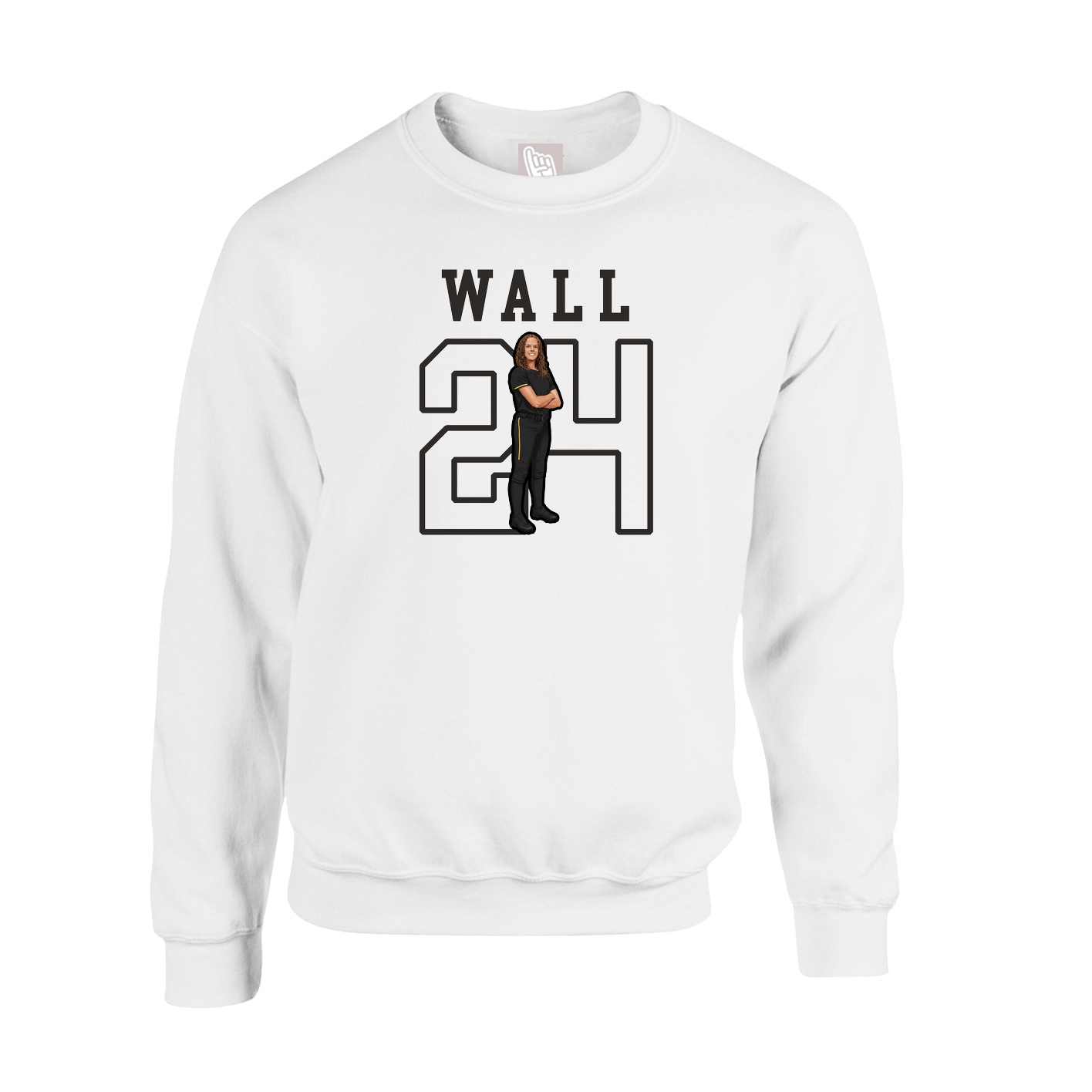 Fleece Crew — Shirsey in White