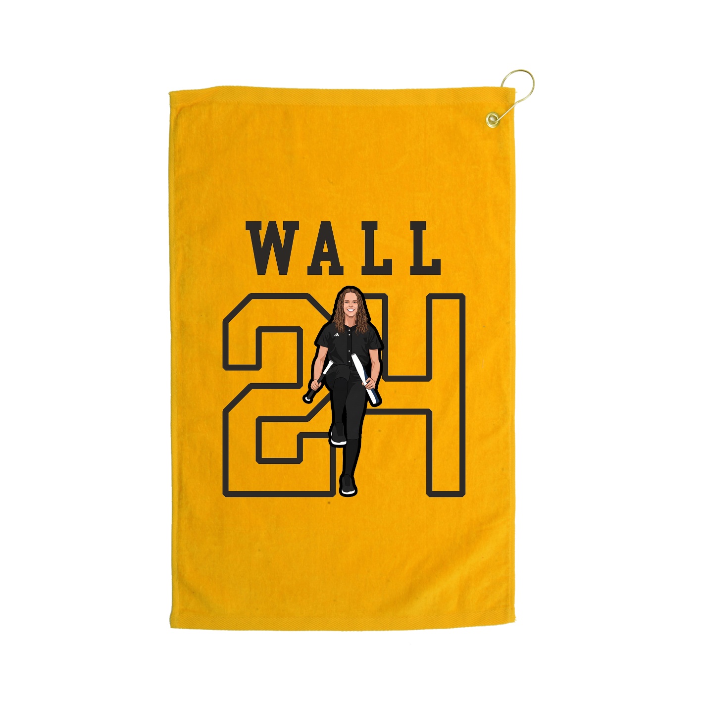 Golf Towel — Shirsey in Gold