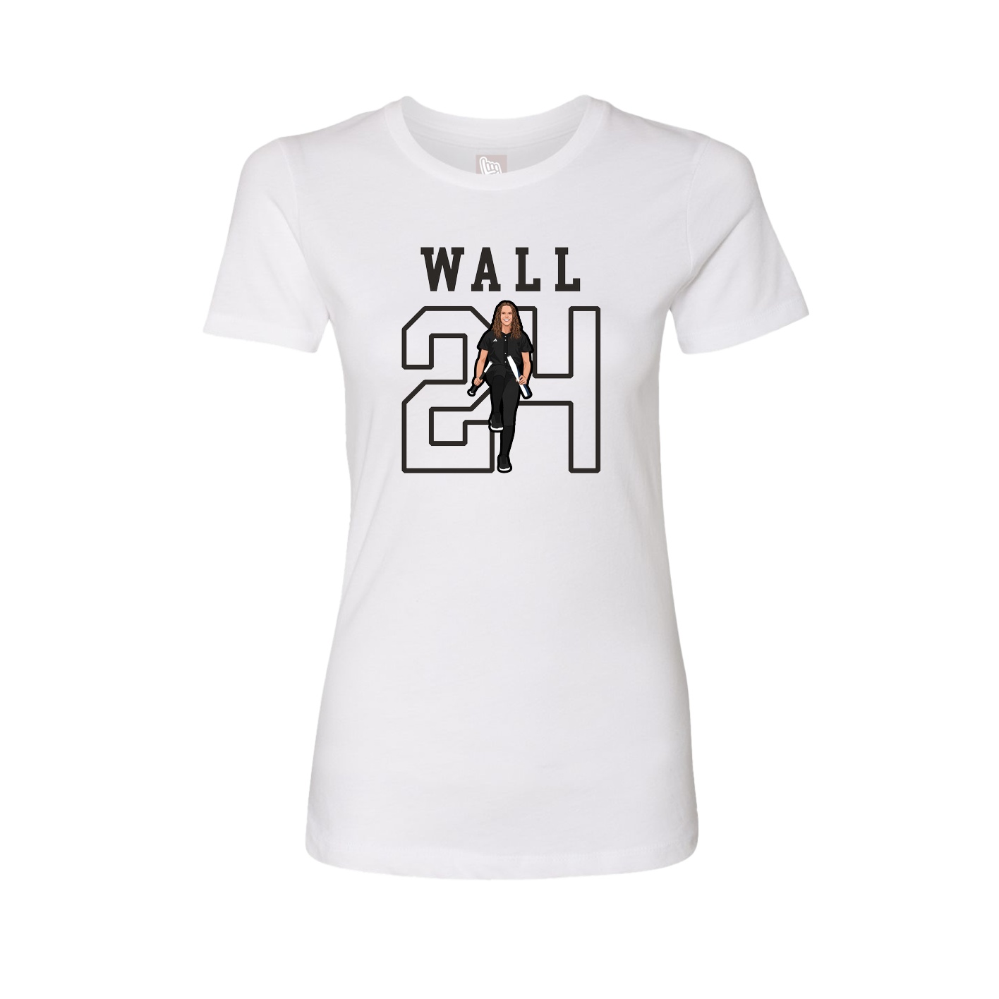 Fitted Women's Tee — Shirsey in White