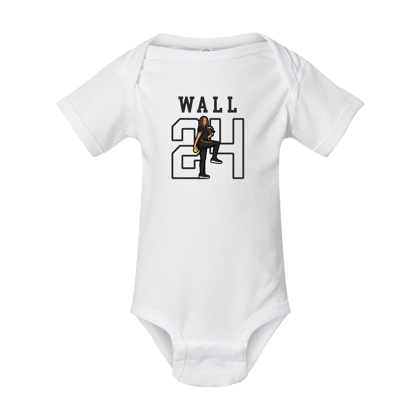 Baby Onesie — Shirsey in White