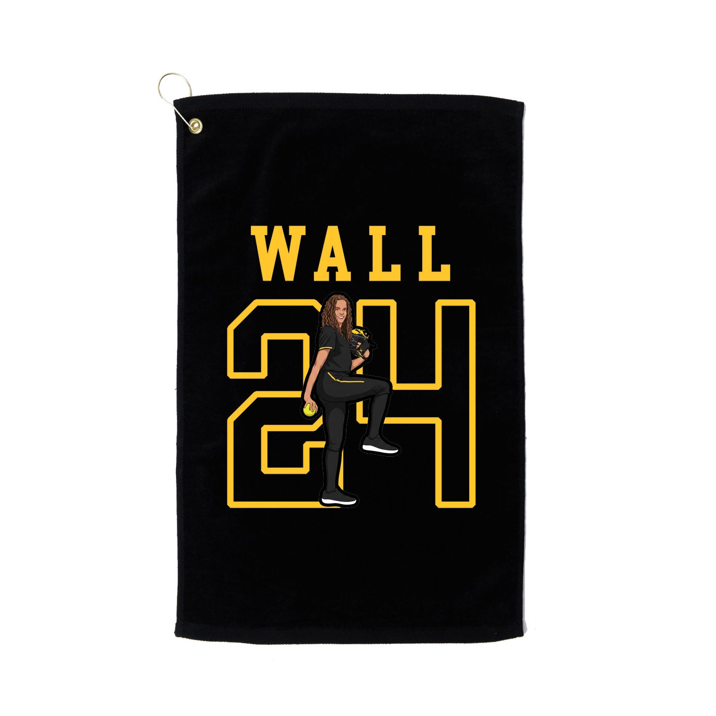 Golf Towel — Shirsey in Black
