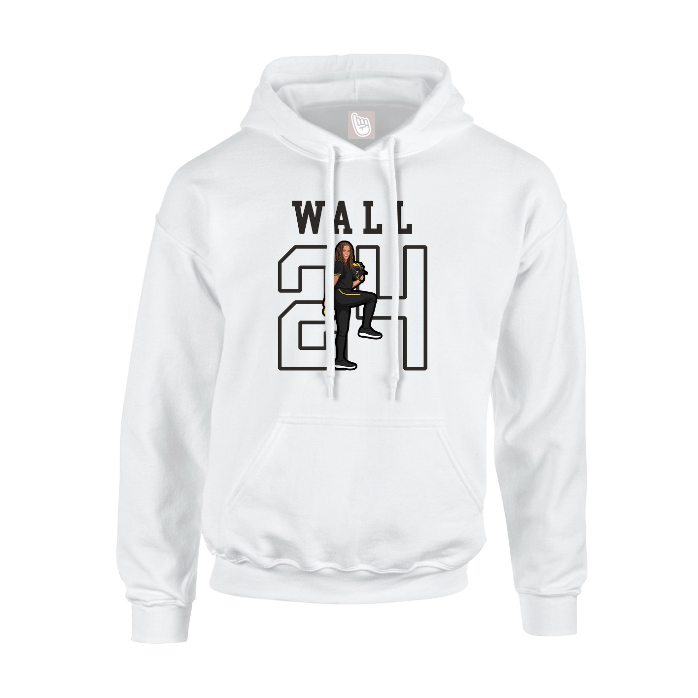 Youth Hoodie — Shirsey in White