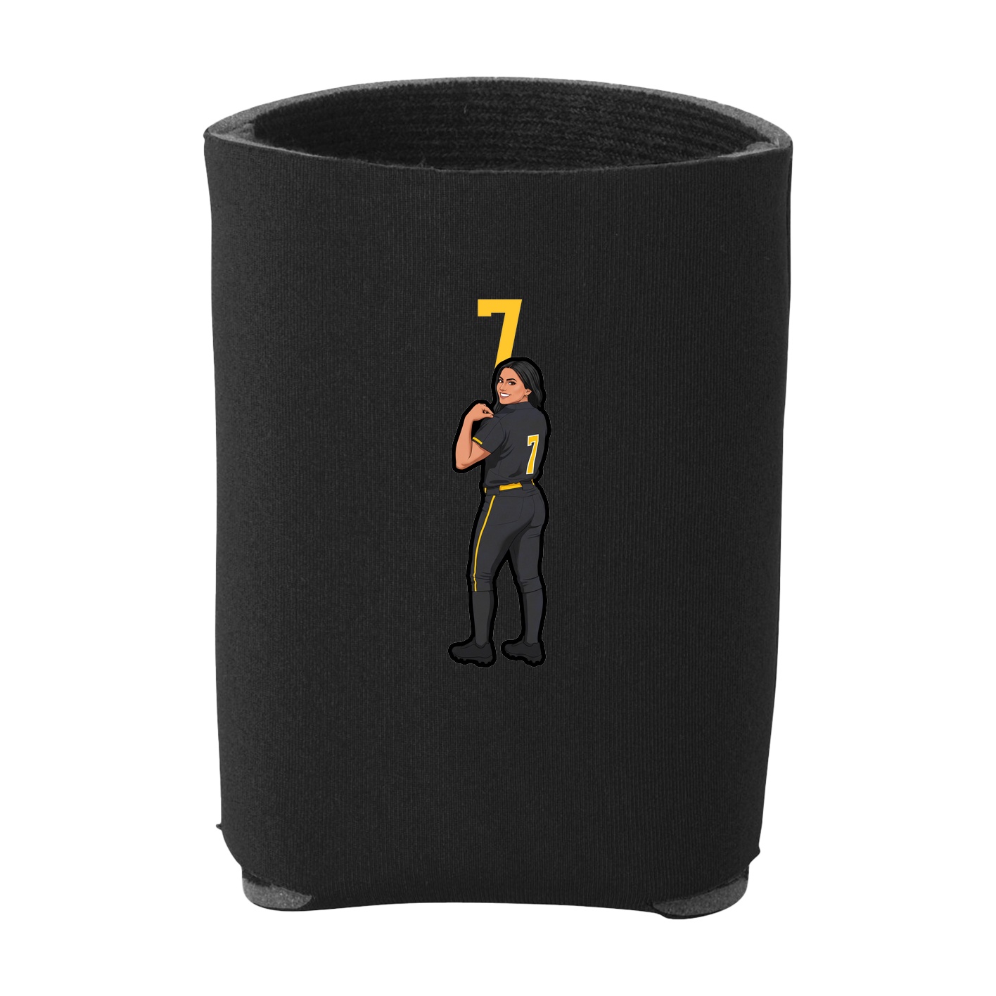 Can Holder — Number Top in Black