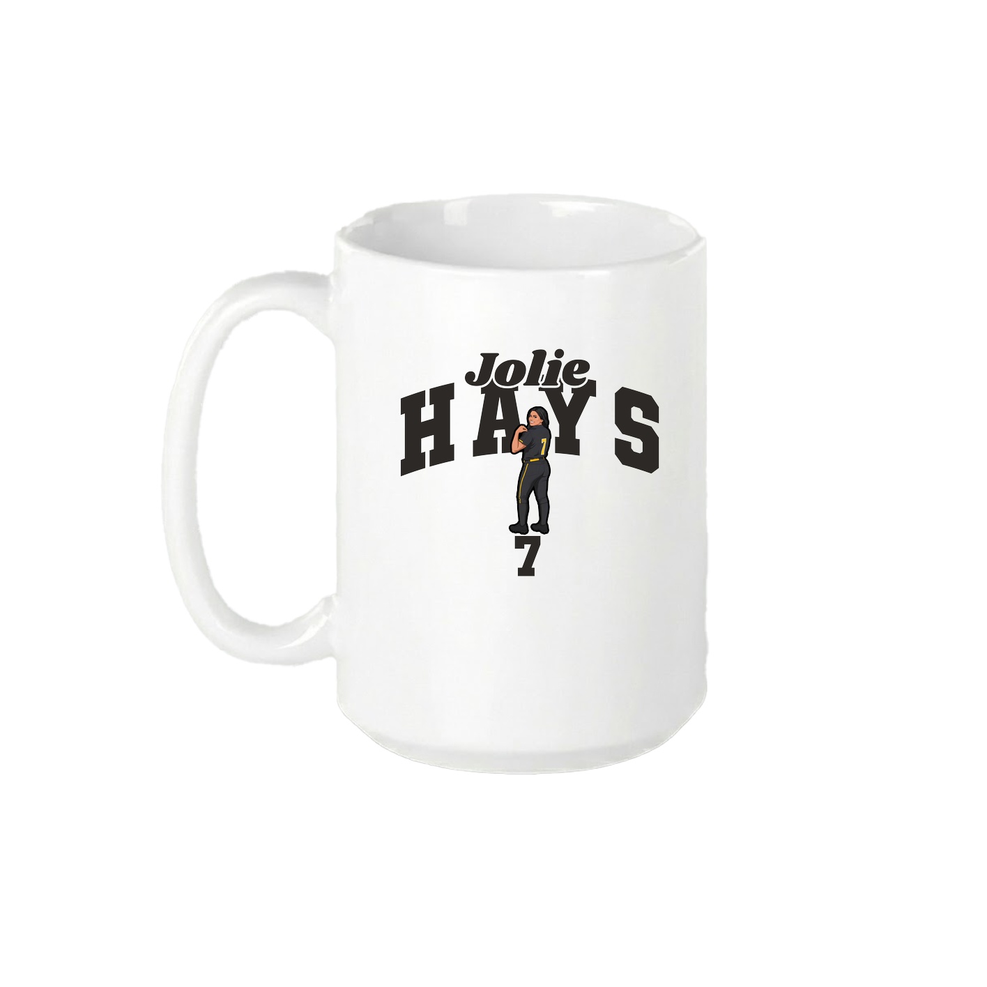 15oz Coffee Mug — Signature Arch in White