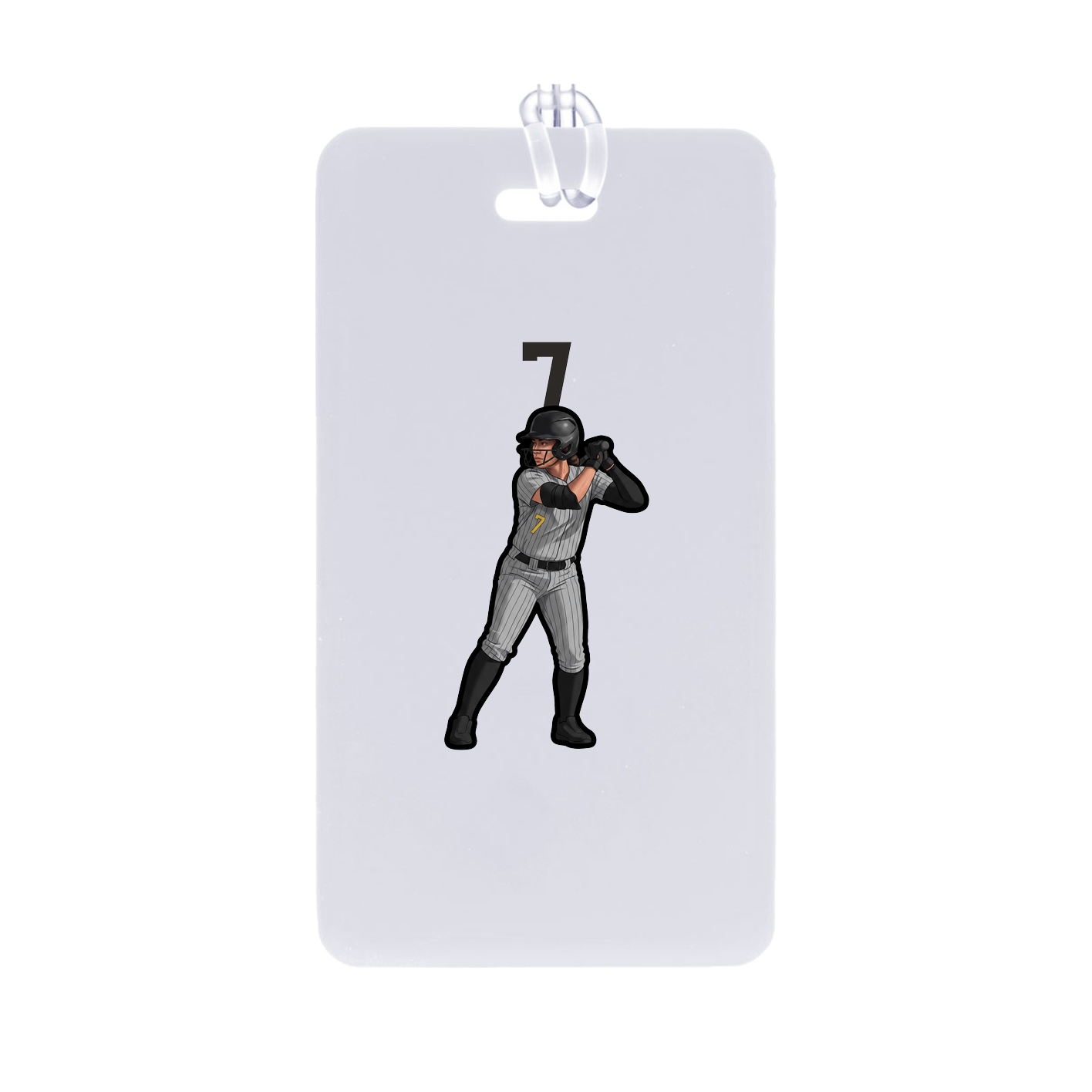 Bag Tag — Number Top in Classic