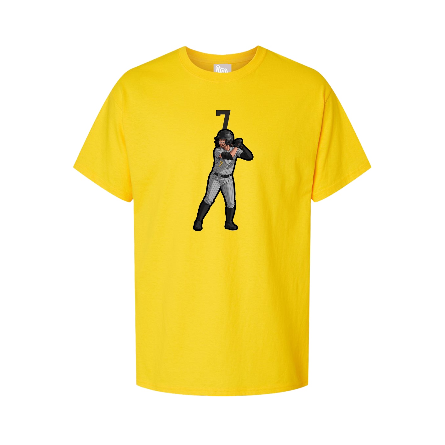Tee — Number Top in Gold