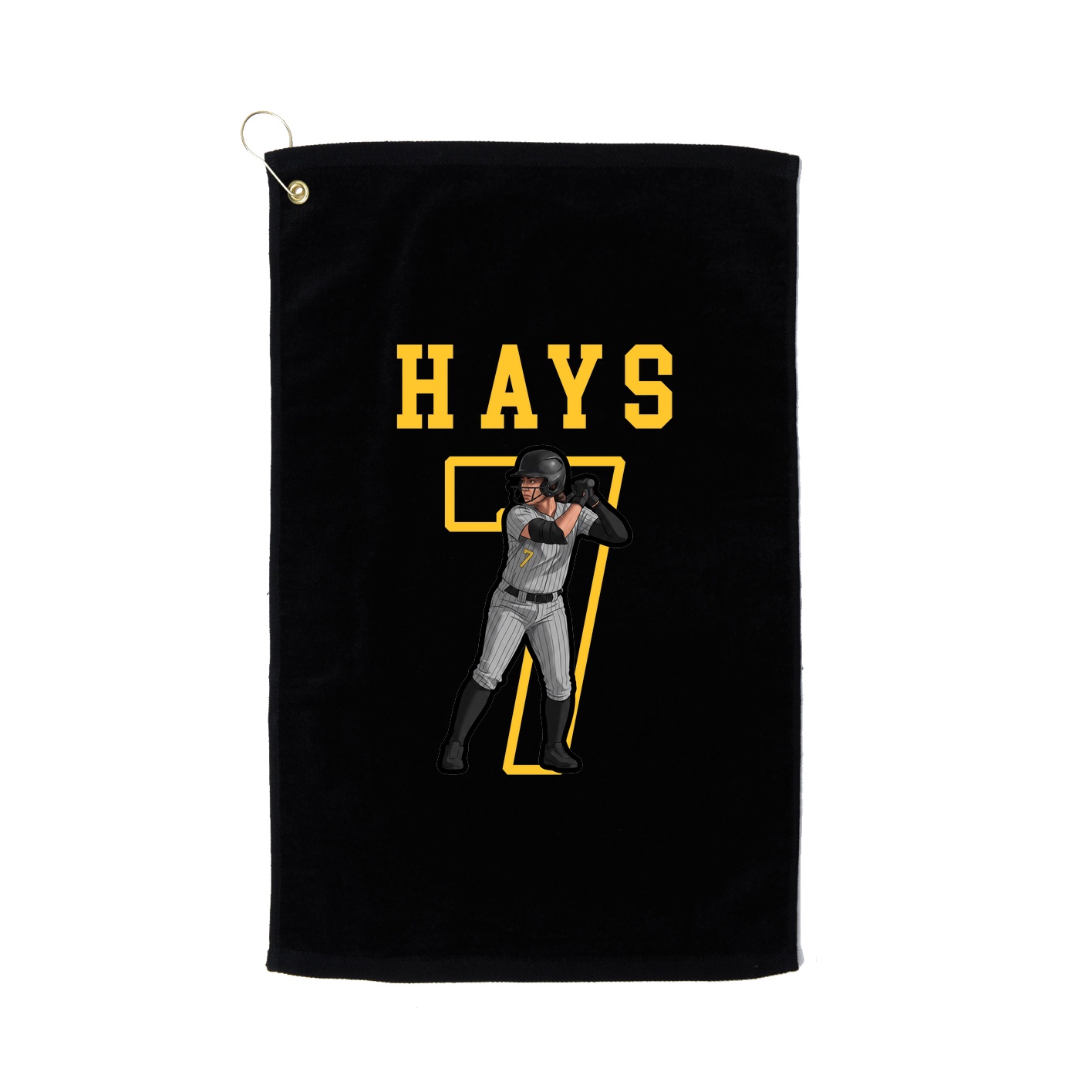 Golf Towel — Shirsey in Black