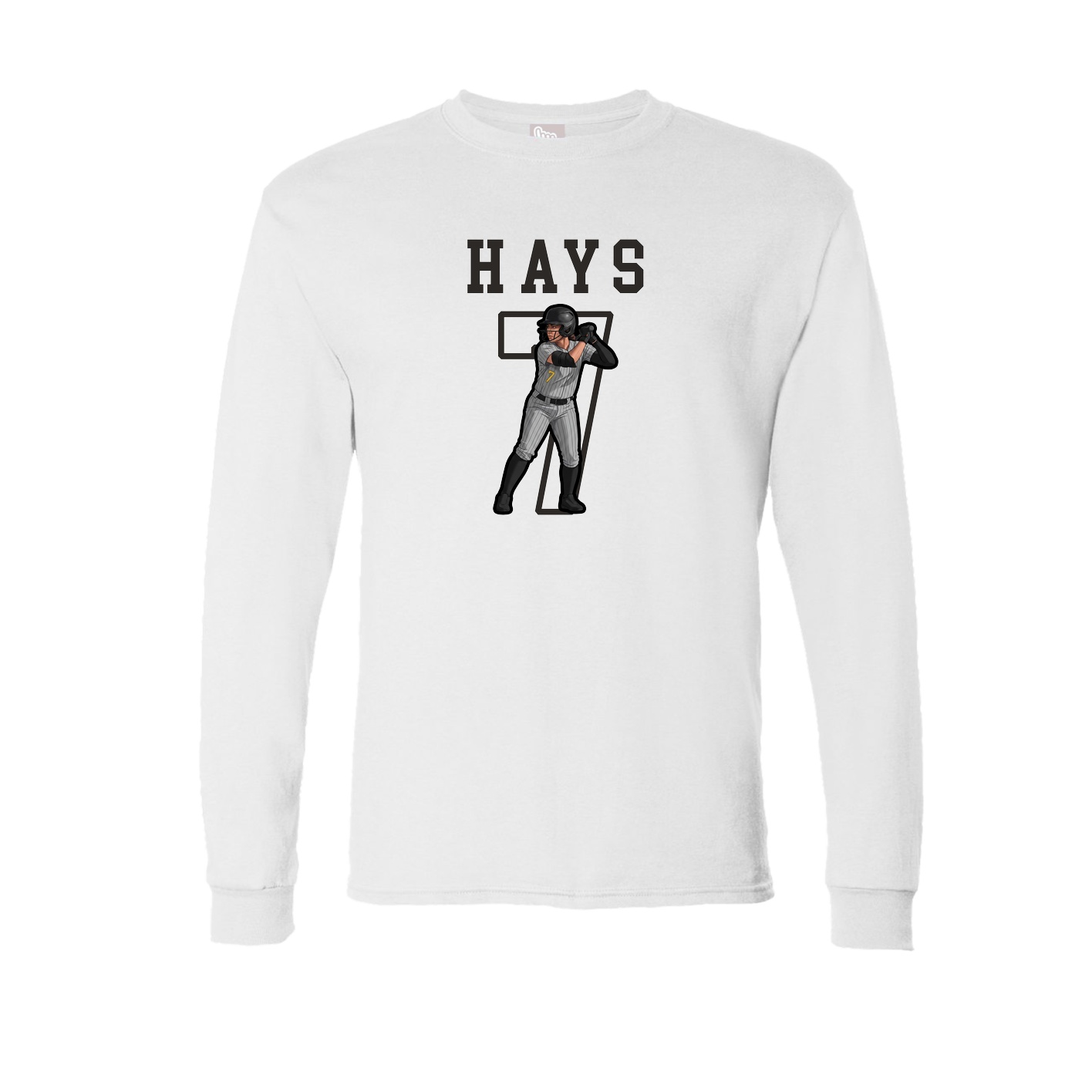 Long Sleeve Tee — Shirsey in White