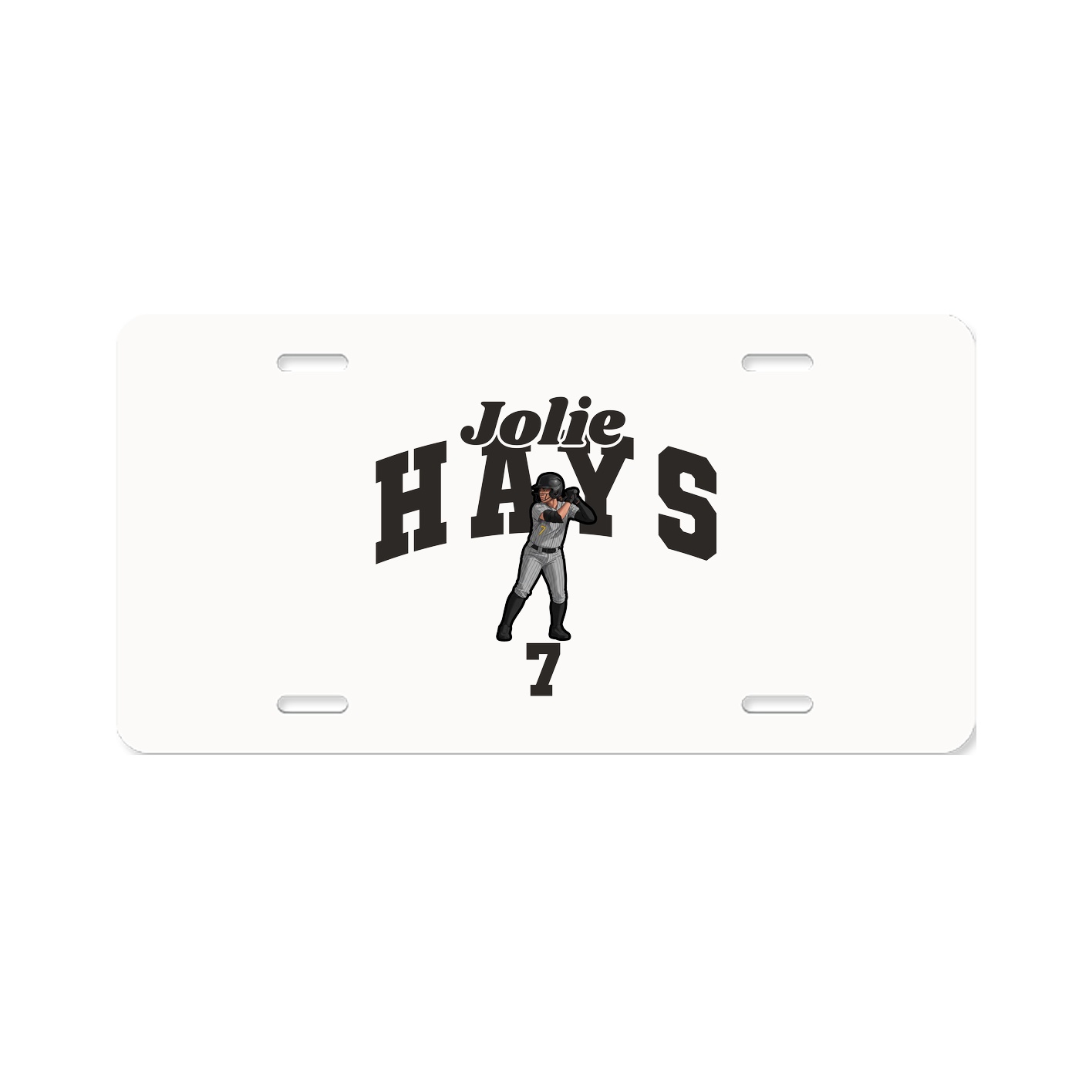 License Plate — Signature Arch in Classic