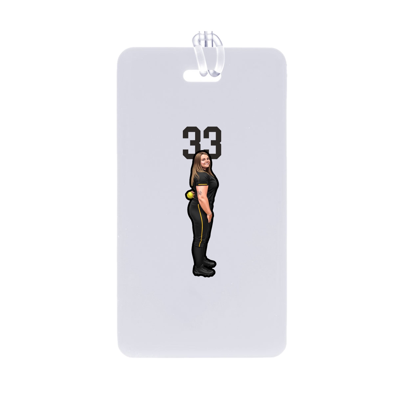 Bag Tag — Number Top in Classic