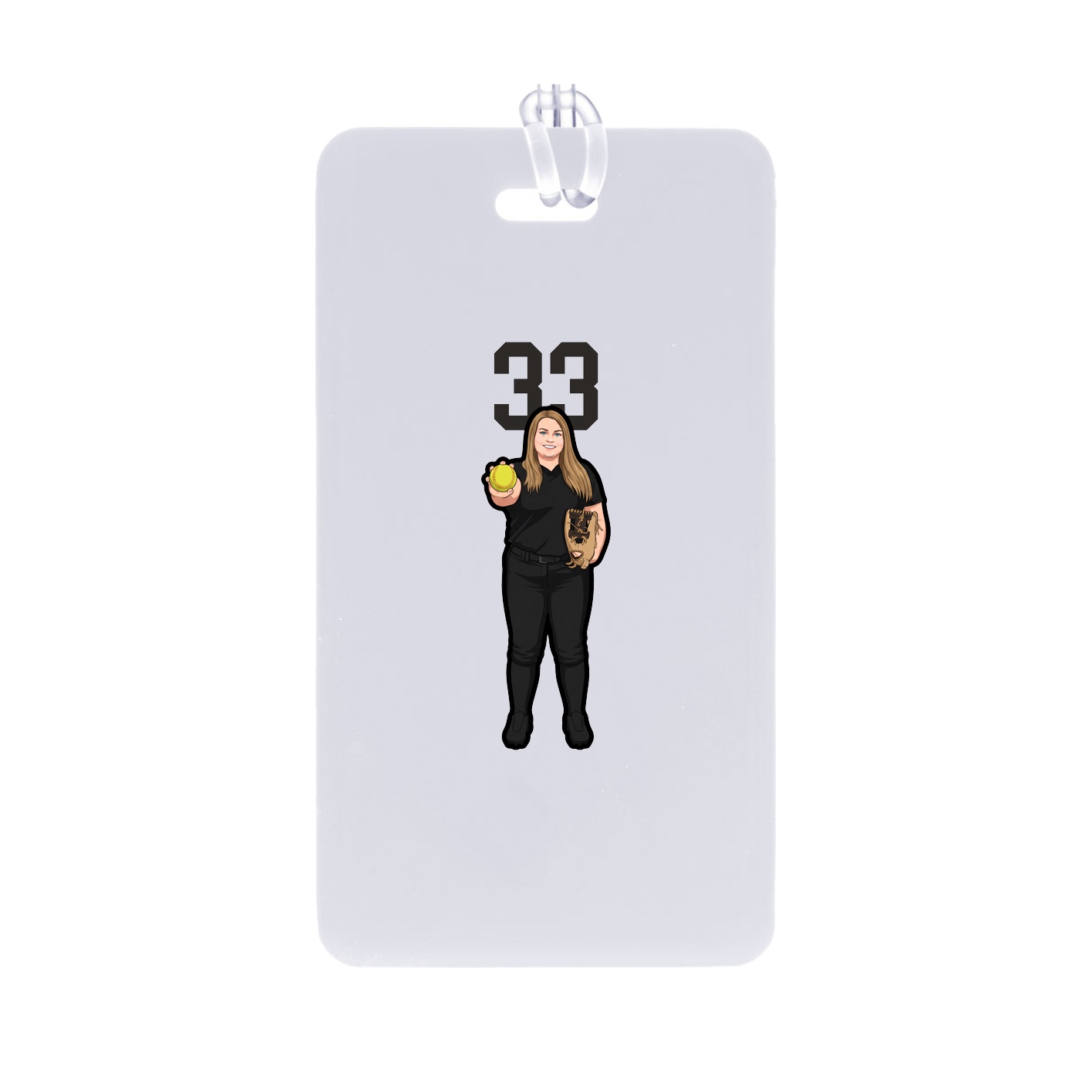 Bag Tag — Number Top in Classic