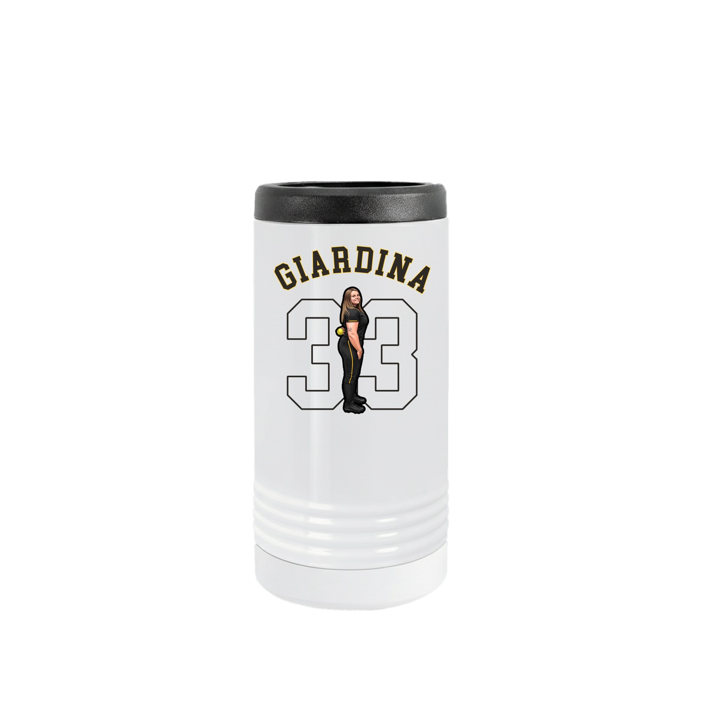 Slim Beverage Holder — Shirsey Arch in White